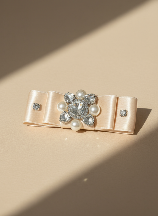 Penelope Bejewelled Solar Flat Bow