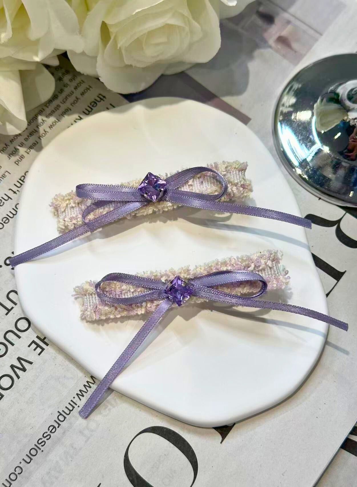 Milly Tweed Bow