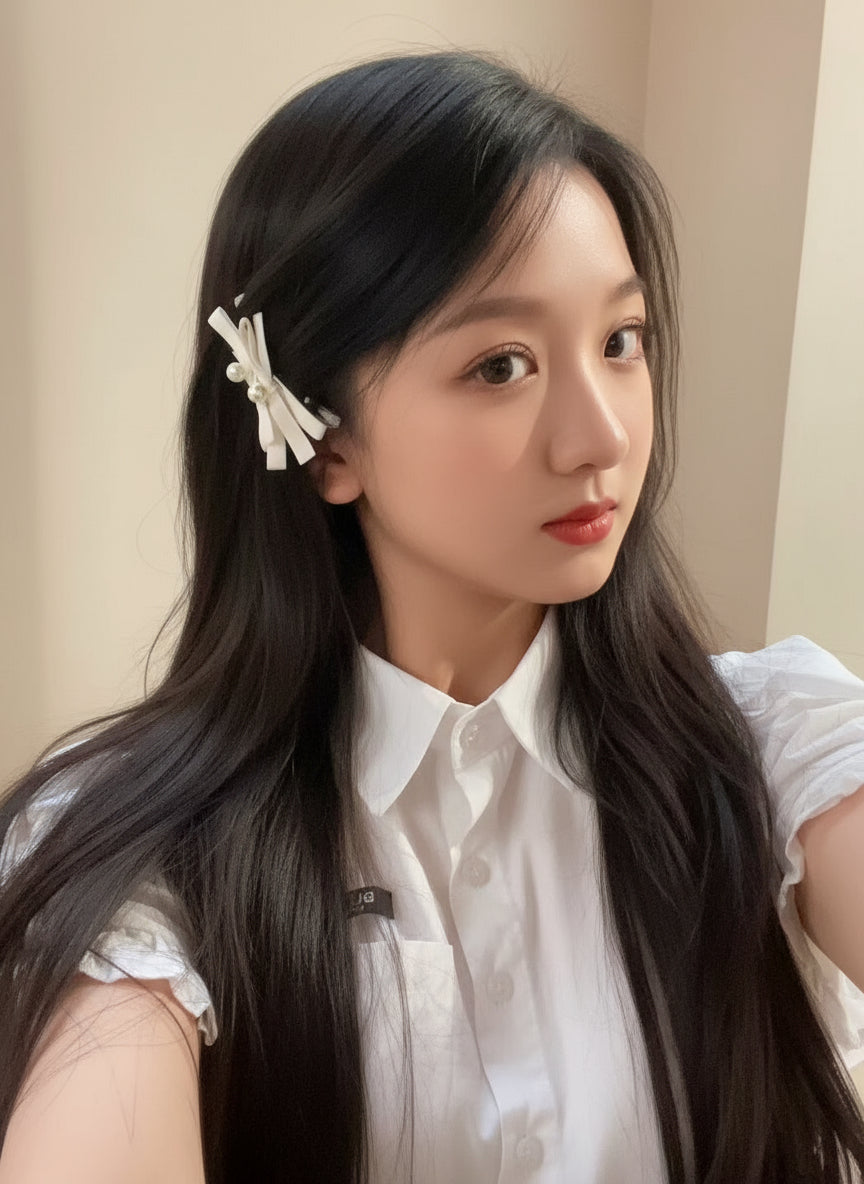 Ciel Double Bow Hair Clips Combo