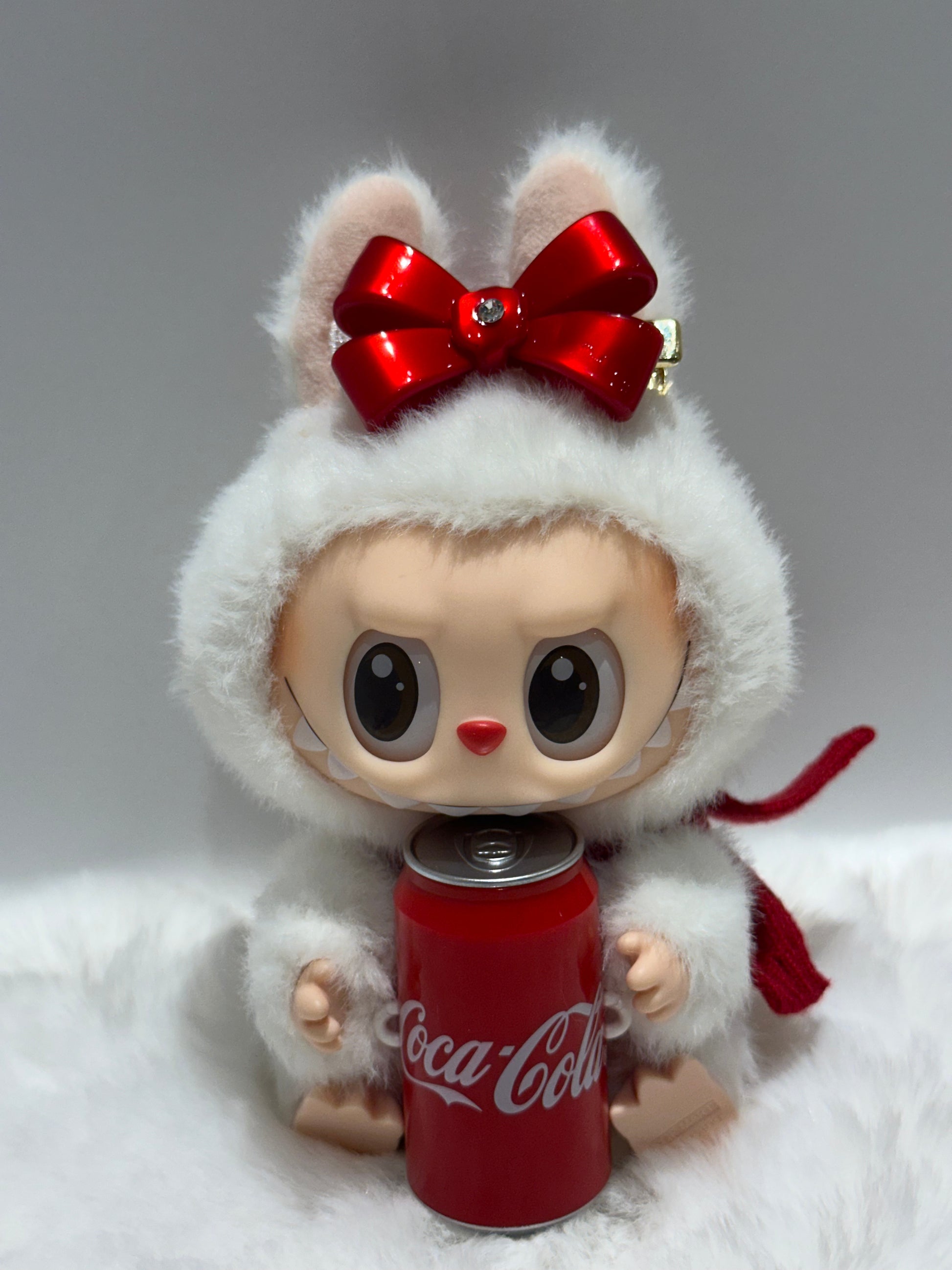 Red  Bow Hair Clip