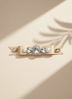 Belle Bedazzled Flat Bow
