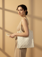 Large Lace Evelyne tote