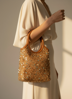 Mini Caramel Evelyne Tote