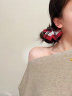 Ruby French-lace  Sailor Bow