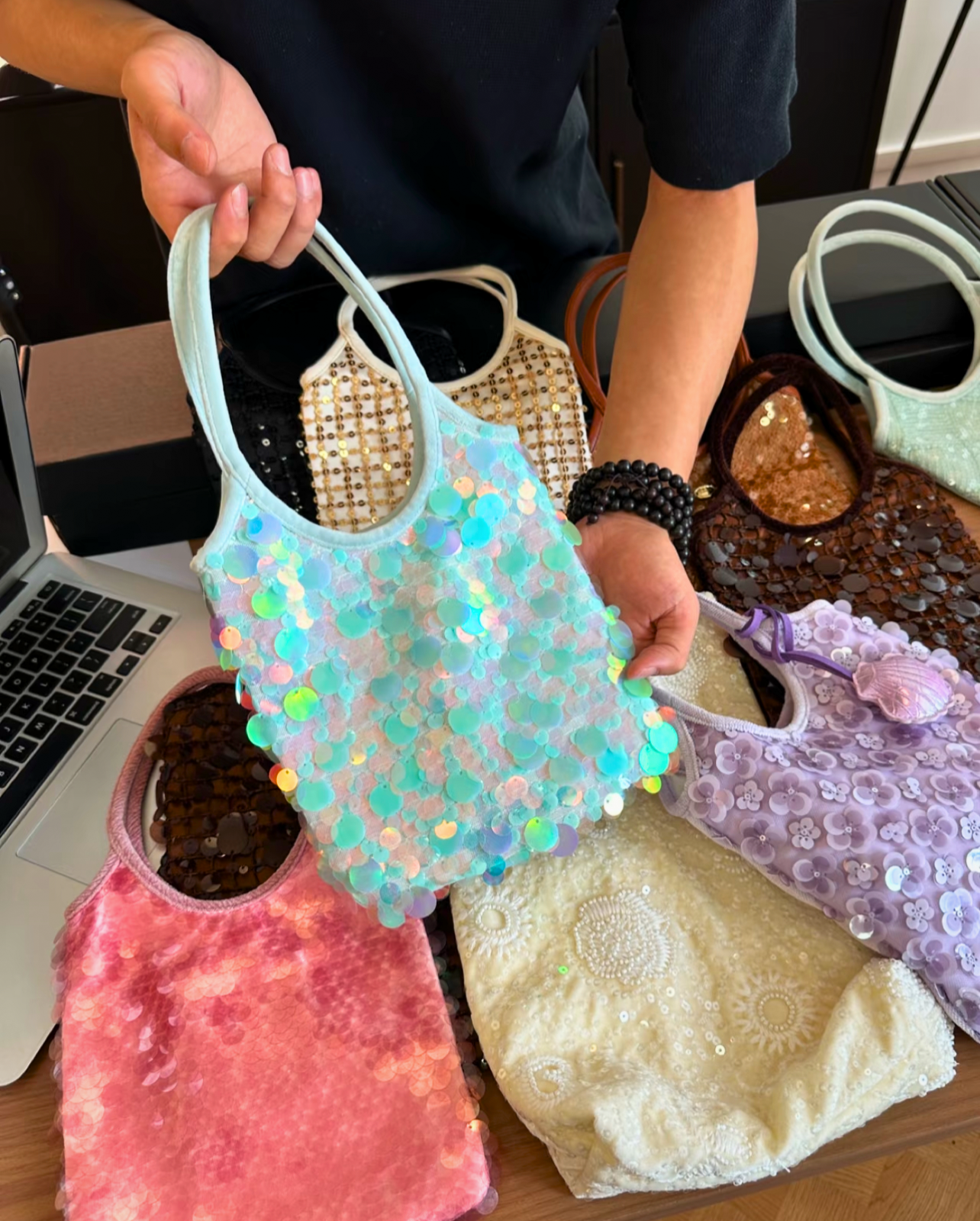 Mini Mermaid Evelyn Tote