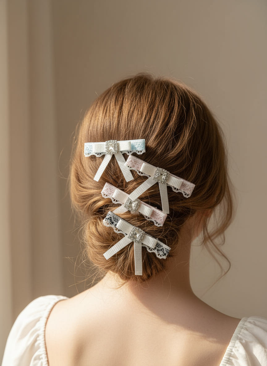 Sakura Hard Candy Crystal Bow