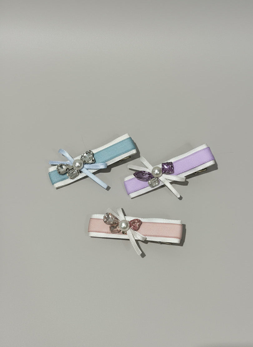 Ivy Bejewelled Flat Clip