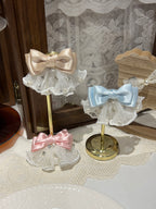 Cleo Bejewelled Lace Sailor Bow