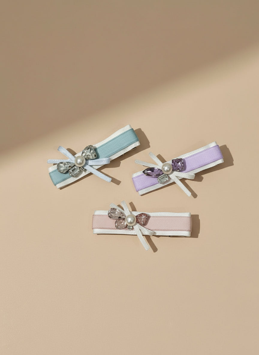 Ivy Bejewelled Flat Clip