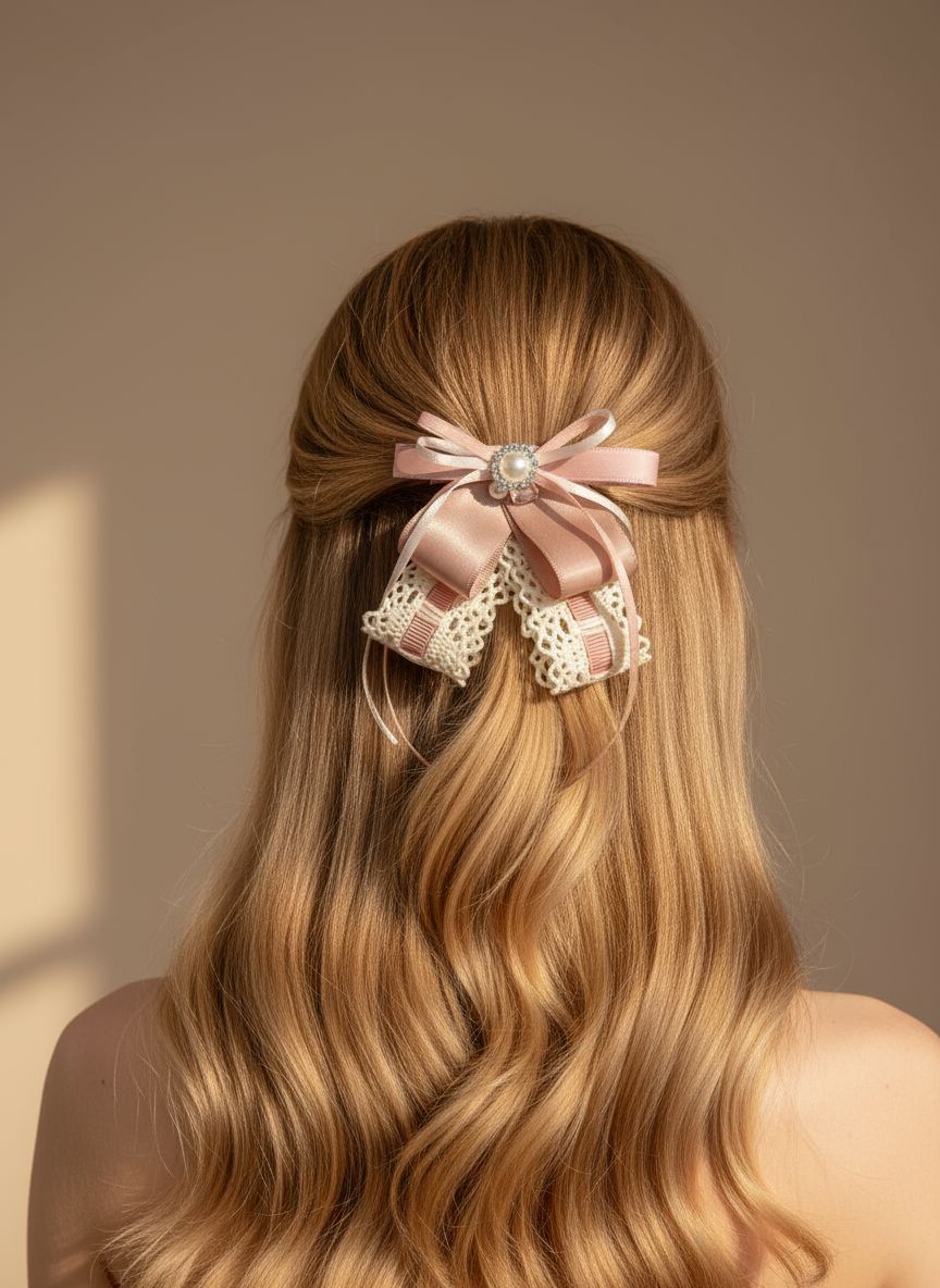Camillia Bejewelled Sailor Bow