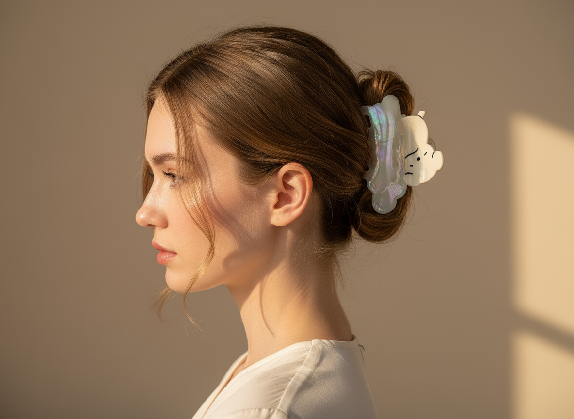 Fluffy Sleepy Dog Hair Claw