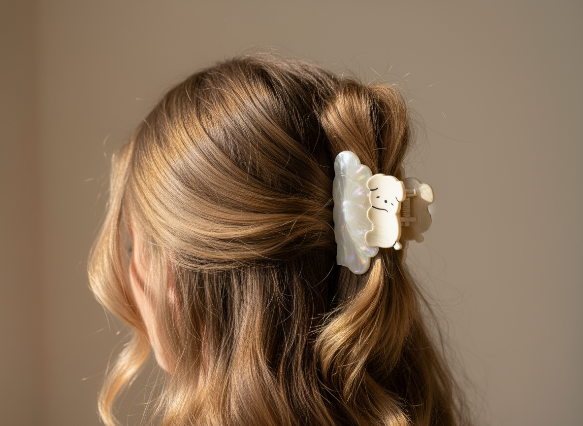 Fluffy Sleepy Dog Hair Claw