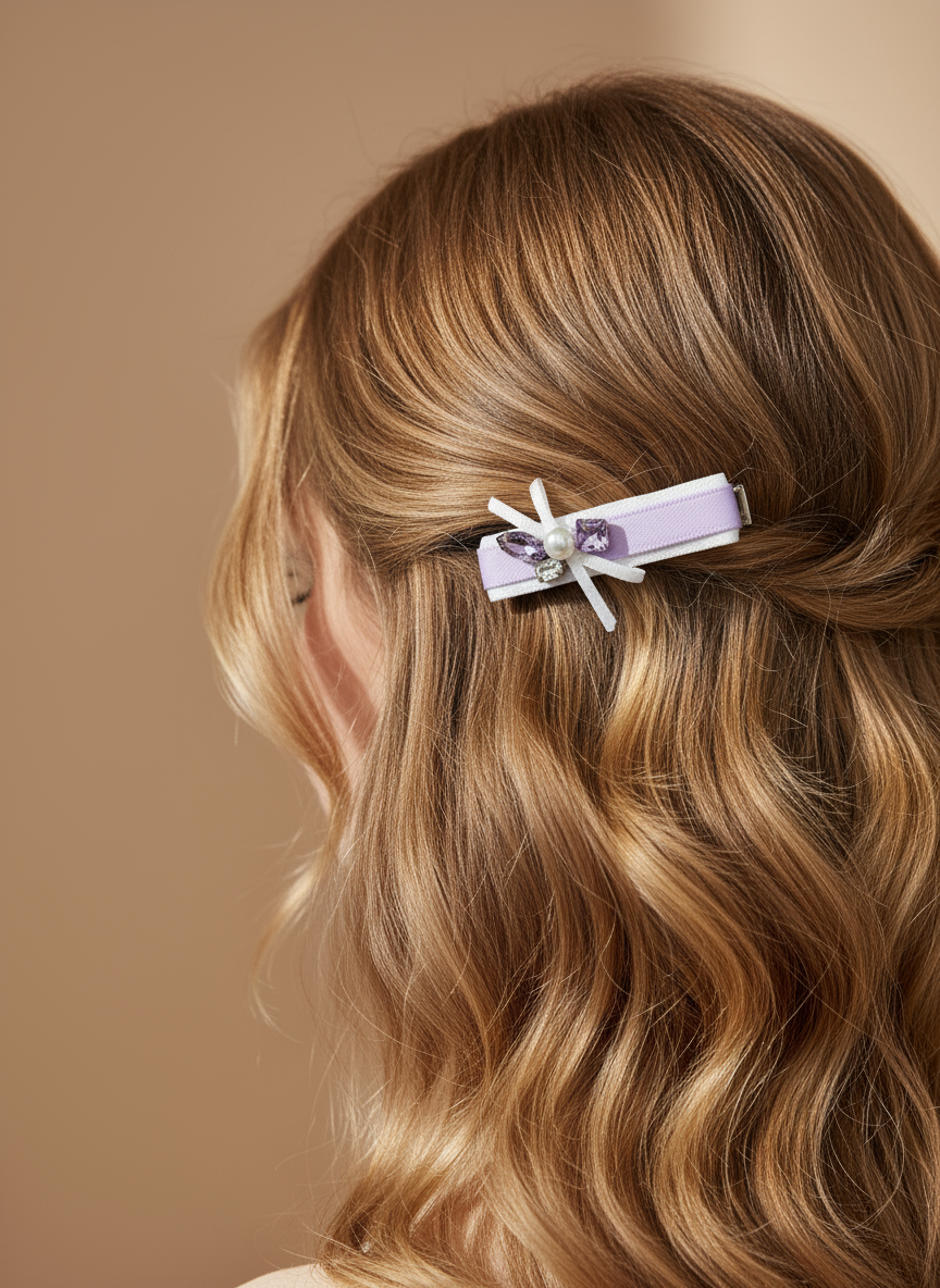 Ivy Bejewelled Flat Clip