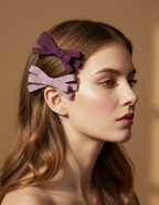 Tri-color Hair Clips Combo