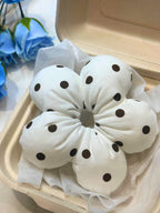 Poppy Flower Scrunchies