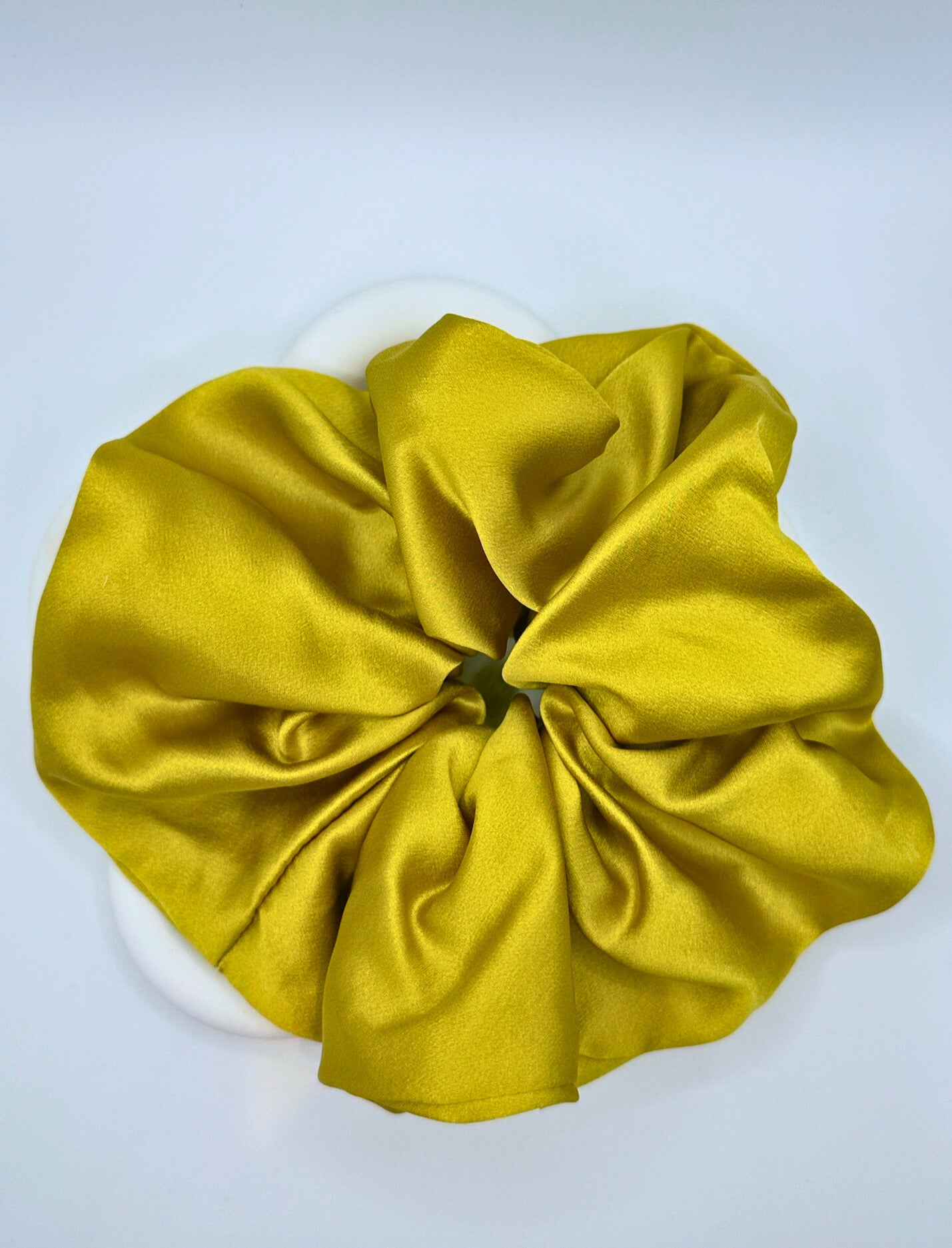 X-Large Dahlia Mulberry Silk Scrunchies