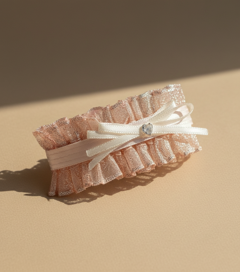 Lilian Crepe Organza Flat Bow