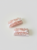 Lilian Crepe Organza Flat Bow