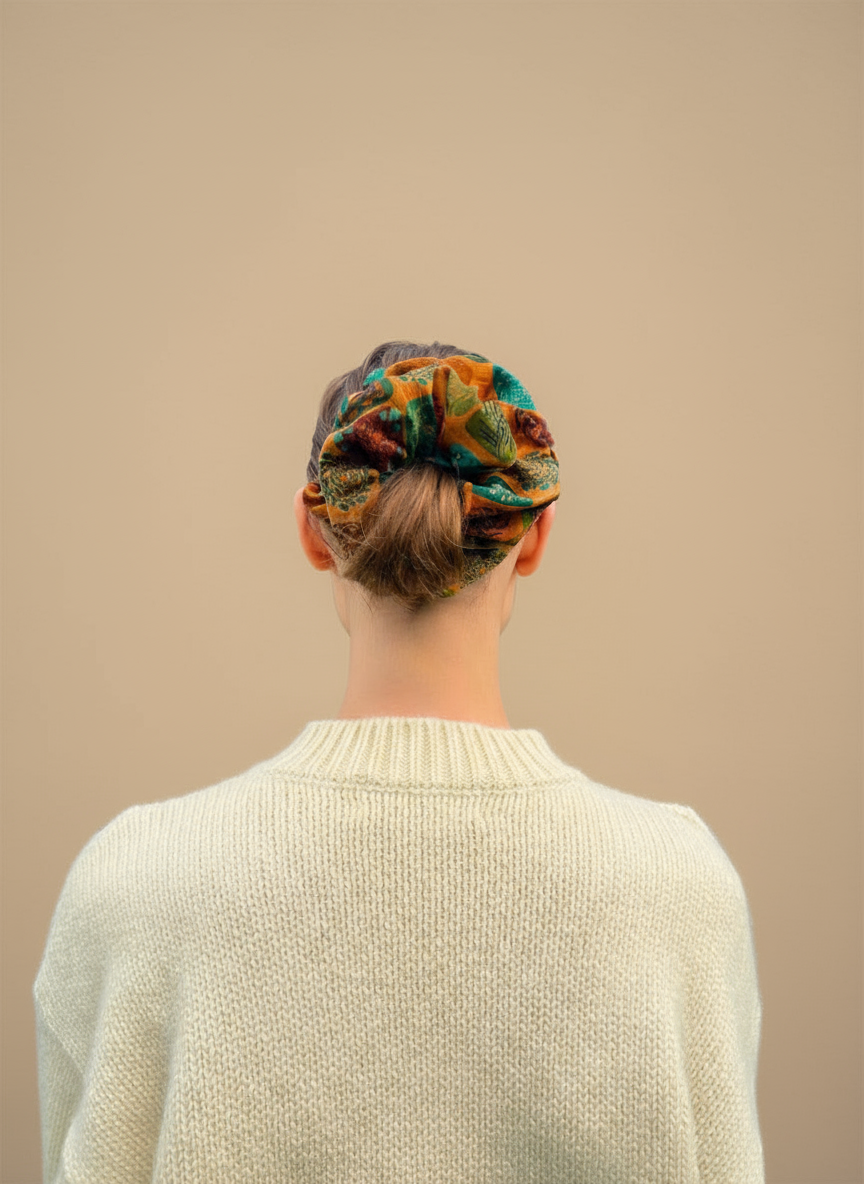 XL Hongluo Large Scrunchies