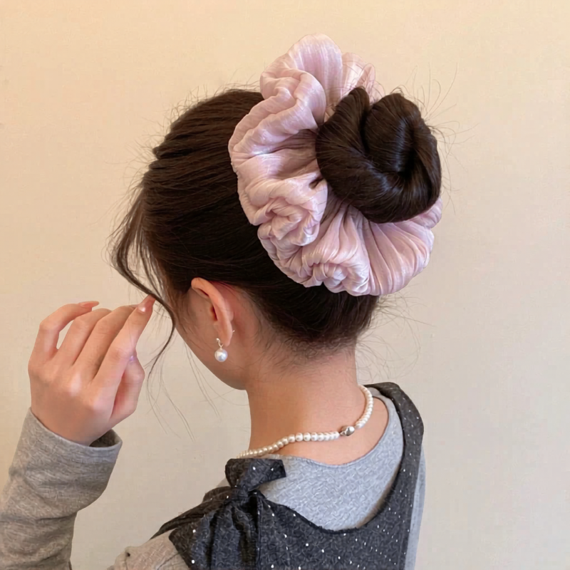 Les Fluer Peony Scrunchies