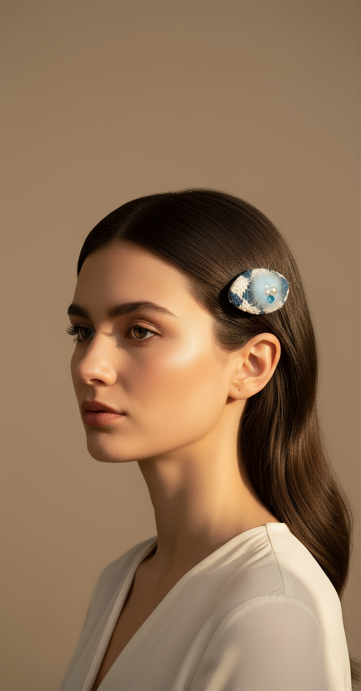 Shirley Pom  Pom Clip