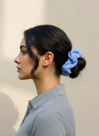 XL Una Striped Poplin Scrunchies