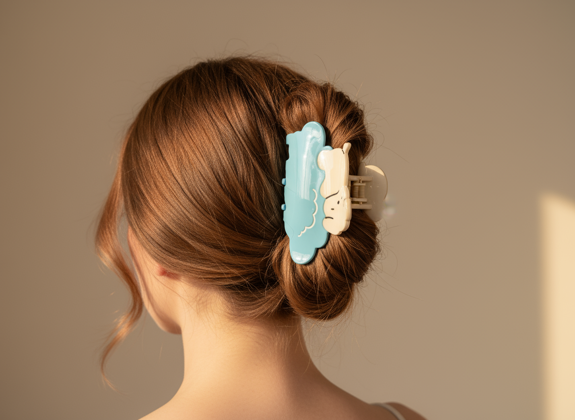 Fluffy Sleepy Dog Hair Claw