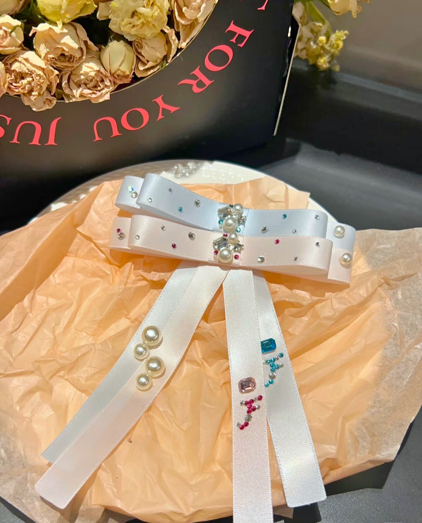 Marion Personalize Flat Bow