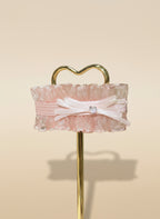 Lilian Crepe Organza Flat Bow