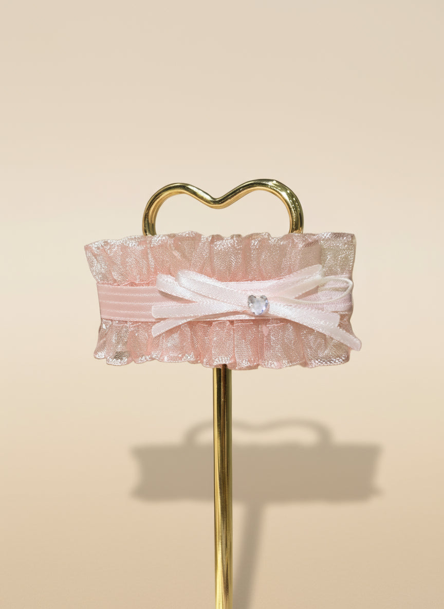 Lilian Crepe Organza Flat Bow