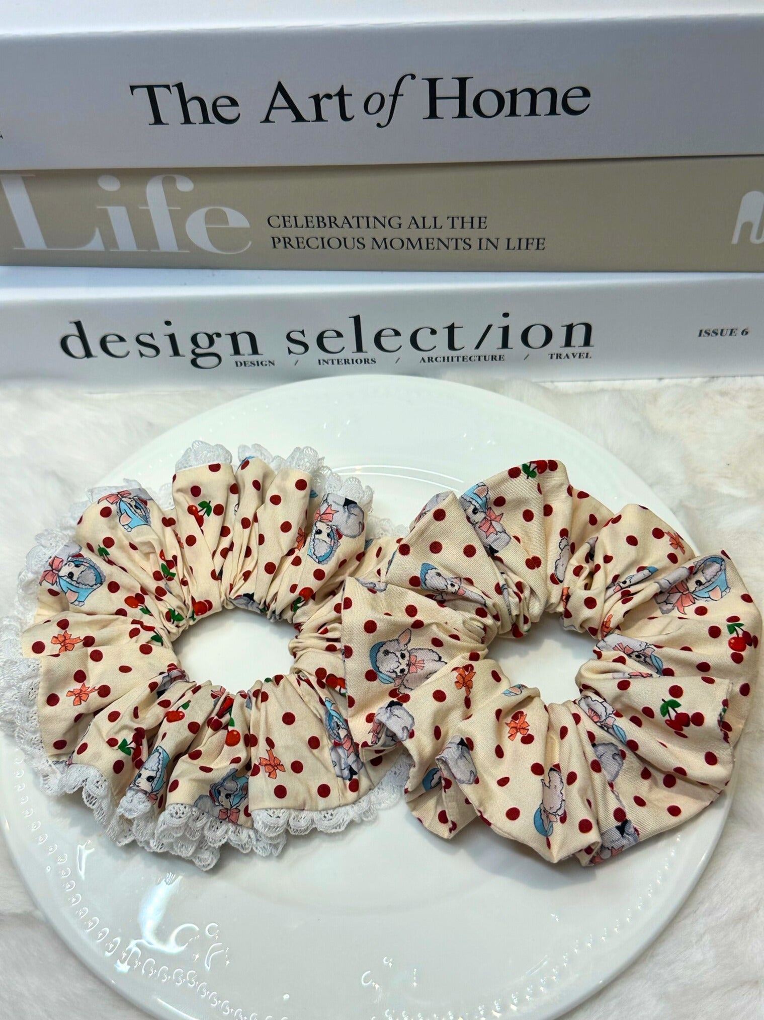 Valentina Cotton Scrunchies