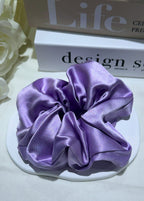 Large Dalia Mulberry Silk Scrunchies