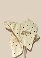 Polka Square Handkerchief Scrunchies