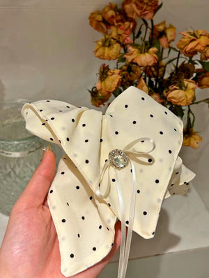 Polka Square Handkerchief Scrunchies