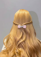 Abigail Swarovski Flat Double Bow