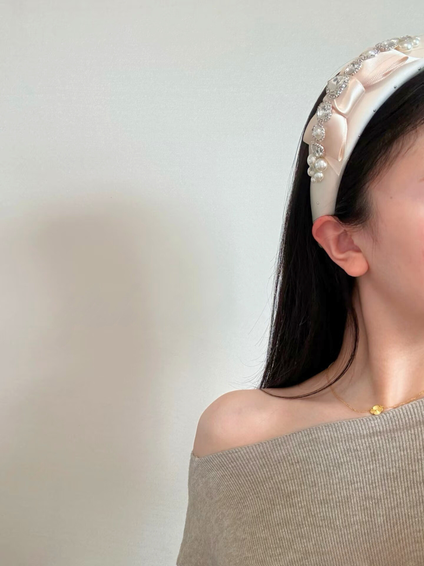 Anna Bedazzled Swarovski 发带