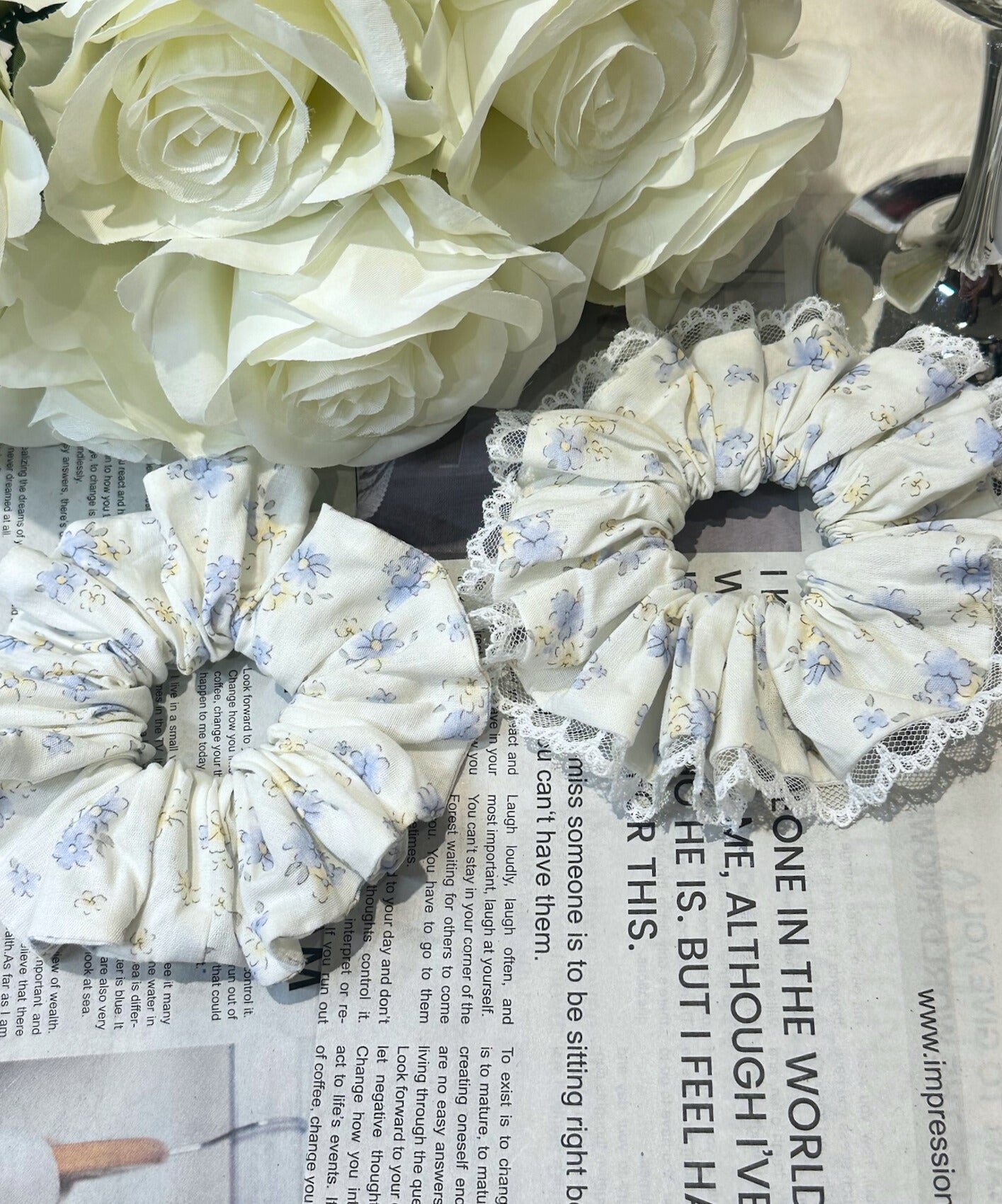 Valentina Cotton Scrunchies
