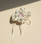 Laurie Polka Dot Satin Scrunchies
