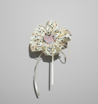 Laurie Polka Dot Satin Scrunchies