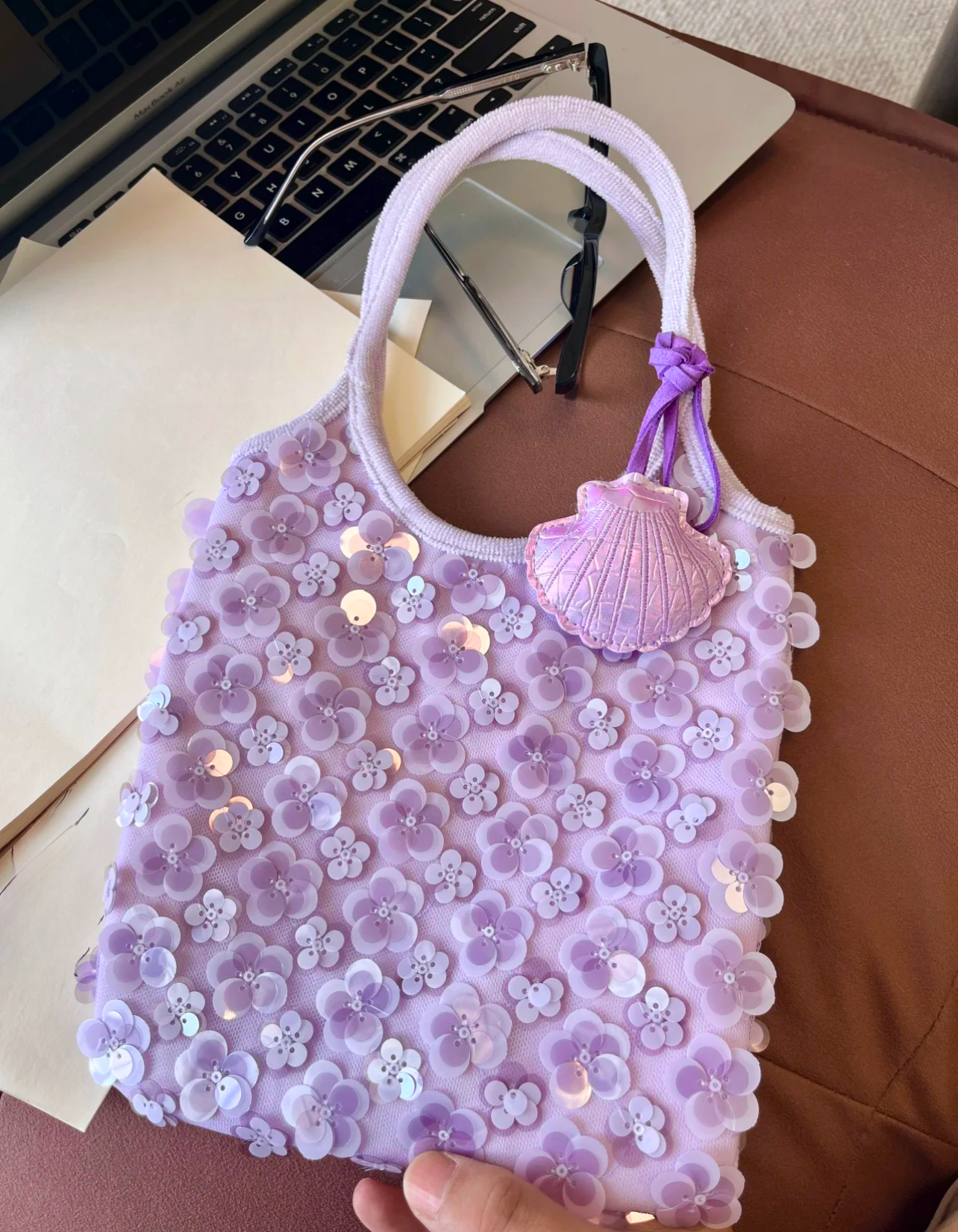 Mini Floral Evelyn Tote