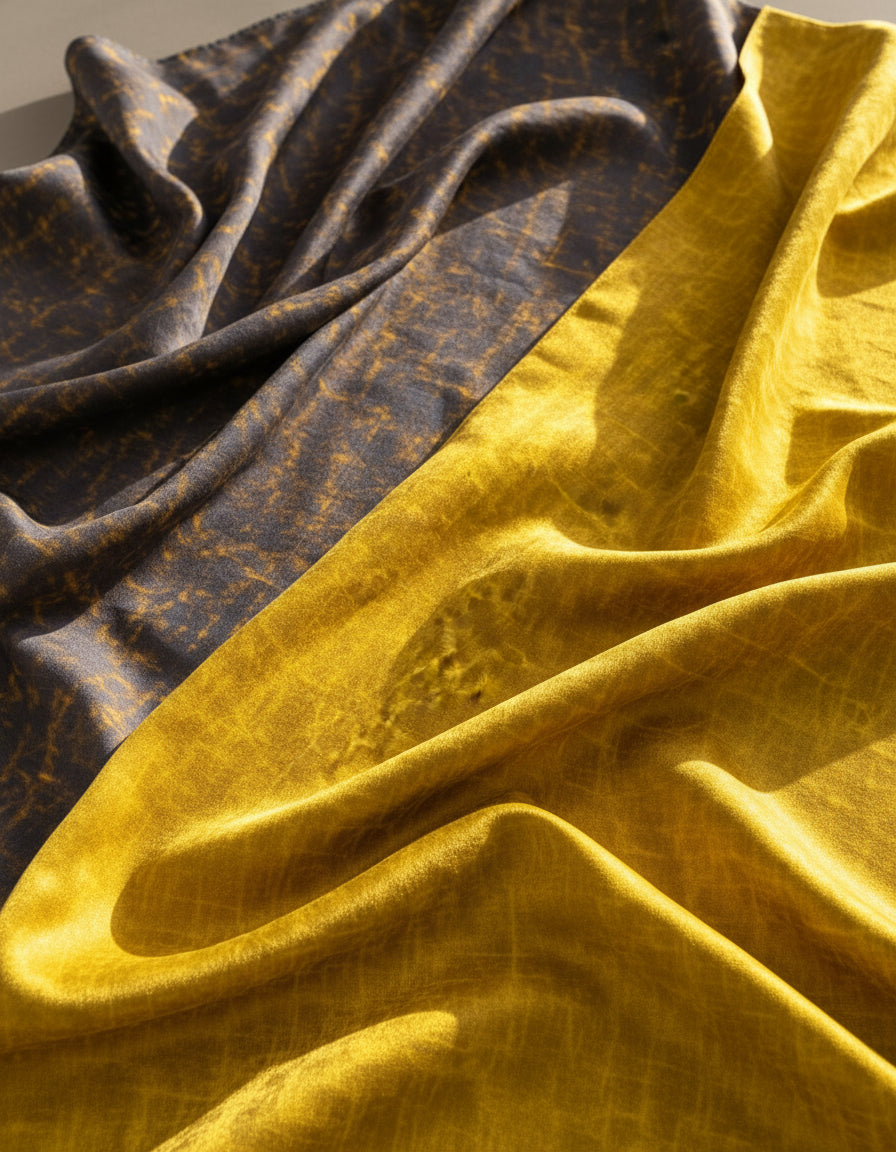 XL Golden Xiang Sun Sha Scrunchies