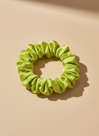 XS Dahlia mulberry Silk Scrunchies