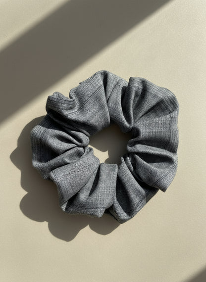 Large Sylvie Checkered Scrunchies