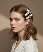 Iris Velvet Clips Combo