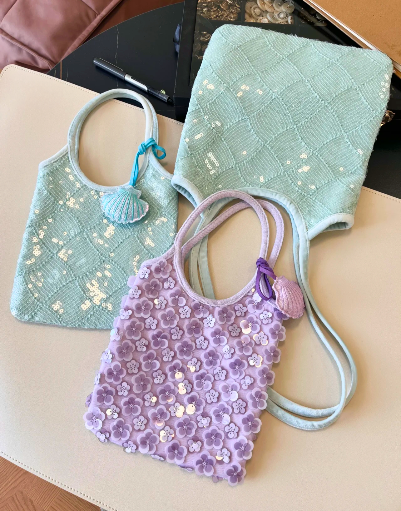 Mini Seashell Evelyn Tote