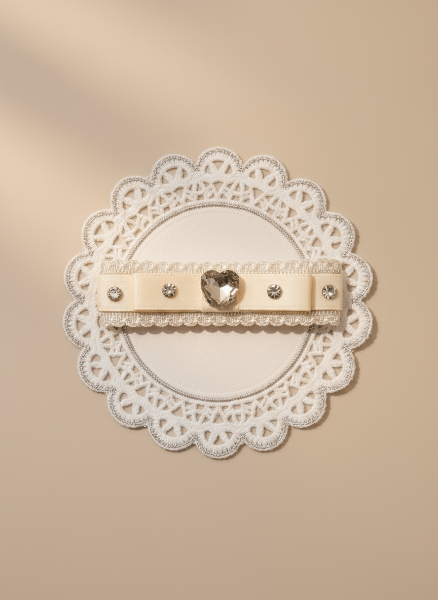 Betty Hearted Flat Bow