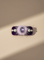 Nikki Pom Pom Velvet Bow