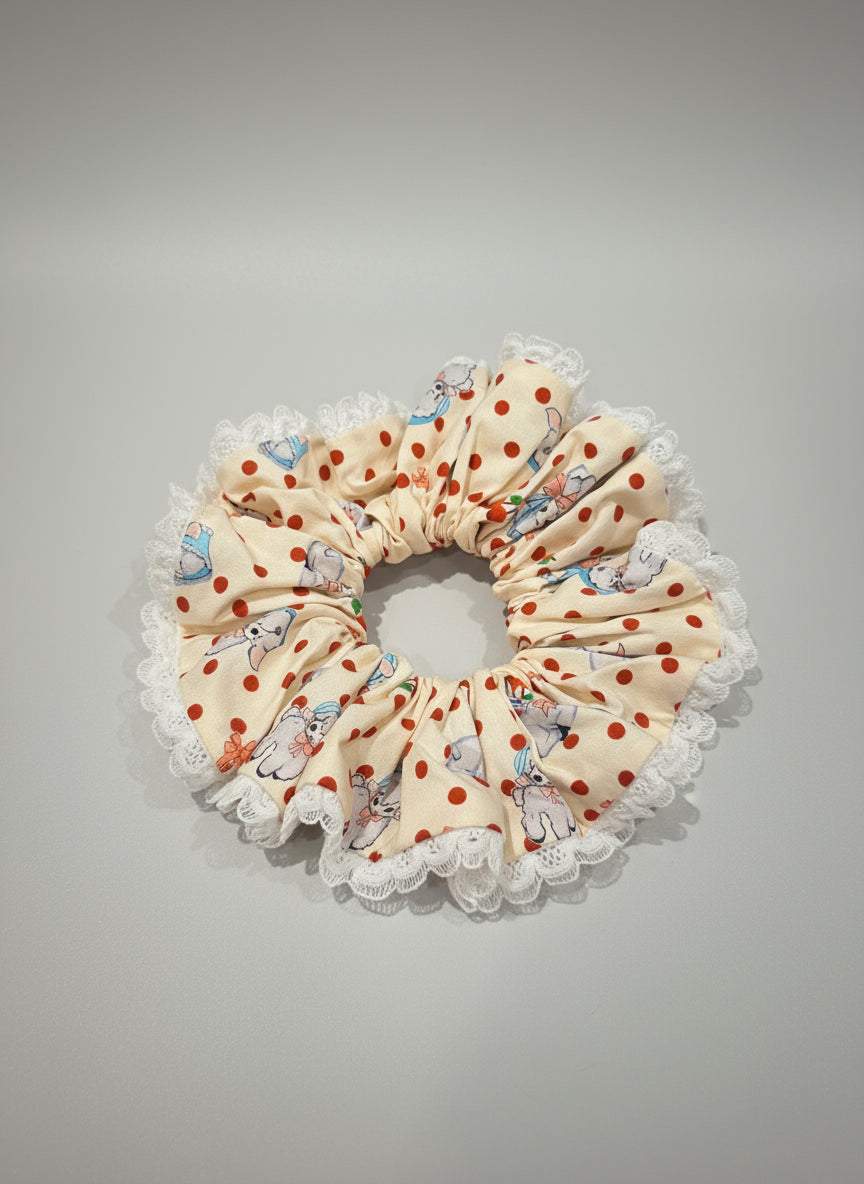 Valentina Lace Scrunchies
