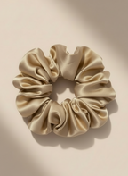 X-Large Dahlia Mulberry Silk Scrunchies