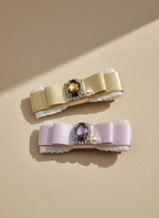 Diane Lace Bejewelled Flat Bow